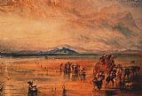 Joseph Mallord William Turner Famous Paintings - Lancaster Sands